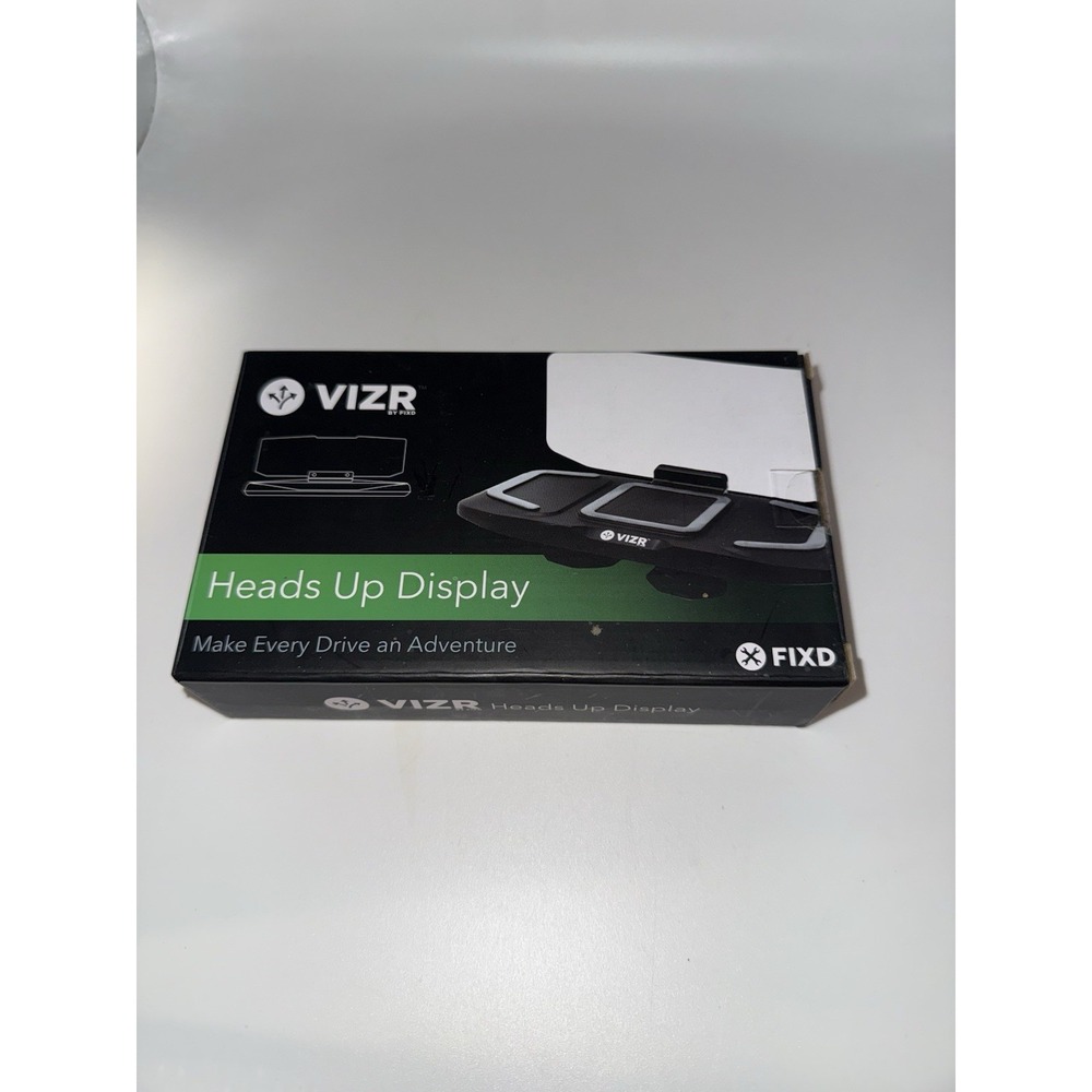 VIZR Heads Up Display For Cars & Trucks by Fixd Navigation New Open Box